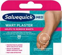 SALVEQUICK стоит пластырь ломтики для пыльцы с салициловой кислотой 20 пласт.