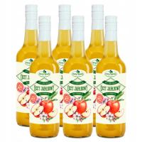 Яблочный уксус нефильтрованный непастеризованный с уксусной матерью 6X / садовые подарки