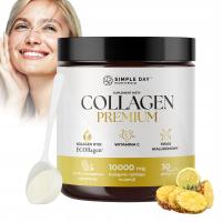 KOLAGEN RYBI COLLAGEN PREMIUM 10000mg Wit. C Kwas hialuronowy SKÓRA, WŁOSY