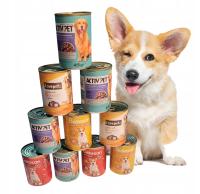 Mokra karma dla psa Lovepet Mix smaków 24sztuki x 415g