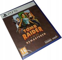 Tomb Raider I II III Remastered / 3 gry / Starring Lara Croft / PL / PS5