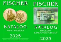 КАТАЛОГ ПОЛЬСКИХ МОНЕТ КАТАЛОГ ПОЛЬСКИХ БАНКНОТ FISCHER 2025