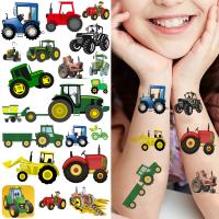 Моющиеся татуировки для детей тракторы - 300 дизайнов