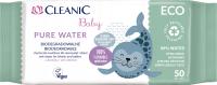 Cleanic Eco Pure Baby влажные салфетки для детей 99% воды