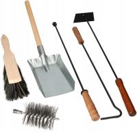НАБОР ДЛЯ ЧИСТКИ КАМИНА ПЕЧИ КОТЛА АКСЕССУАРЫ ЩЕТКА ЭКСТРАКТОР