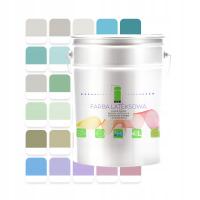 FARBA DO ŚCIAN LATEKSOWA HYPOALERGICZNA 385 KOLORÓW ODDYCHAJĄCA 2L