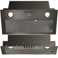 Okap kuchenny do zabudowy MAAN Fiugi Modular 52 Czarny 51cm Podszafkowy