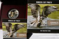 $ 2 NIUE 2013 скопа хищные птицы AG Oz цвет