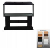 Zestaw Budget 126l akwarium + pokrywa LED 9W Dzień i Noc + szafka