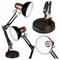 Настольная лампа E27 LED настольная прикроватная школьная Чертежная регулируемая