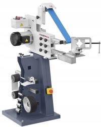 UNIWERSALNA SZLIFIERKA TAŚMOWA DO METALU CORMAK STU75 + ZESTAW ROLEK