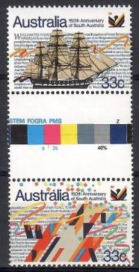 Australia 1986 Mi 958-959 Czyste **