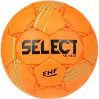 Piłka ręczna Select Mundo pomarańczowo-czerowna rozmiar 1