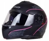 Мотоциклетный шлем LS2 FF908 Strobe II Lux Pink