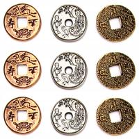 ZESTAW 9 ORIENTALNYCH METALOWYCH MONET LARP RPG