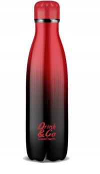 Bidon Drink&Go butelka termiczna CoolPack 500ml czerwone ombre, GRADIENT CR