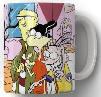 KUBEK POŁYSK 330 ML ED EDD I EDDY BAJKI POMYSŁ NA PREZENT RÓŻNE GRAFIKI