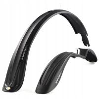 Błotniki Rowerowe 26 - 28 Cali Zestaw Przód + Tył SIMPLA Raptor Long