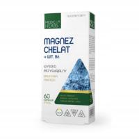 Medica Herbs Magnez Chelat + Wit. B6 (60kaps)
