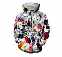 B11 Bluza Shoto Todoroki My Hero Academia 5XL