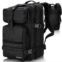 МУЖСКОЙ РЮКЗАК ДЛЯ РАБОТЫ СИЛЬНЫЙ ВОДОНЕПРОНИЦАЕМЫЙ ТАКТИЧЕСКИЙ ВОЕННЫЙ ЧЕРНЫЙ ВОЕННЫЙ