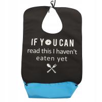 ZABAWNY ŚLINIAK DLA DOROSŁYCH ODPORNY NA ZUŻYCIE OCHRANIACZ NA UBRANIA GOSPODARSTWO DOMOWE STARSZY ŚLINIAK ADU