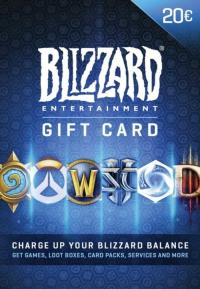 Blizzard Battle Net Doładowanie 20 Euro Prepaid EU