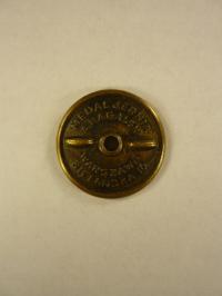 Nakrętka - odznaka - Nagalski - oryginał - II RP