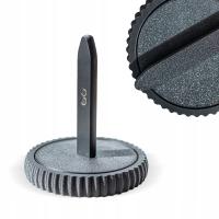 Składany stojak kołowrotek na włóczkę kordonek do szydełkowania CARBONBLACK