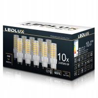 10x G9 светодиодная лампа 5 Вт =55 Вт теплый нейтральный холодный премиум LEDLUX не мигает