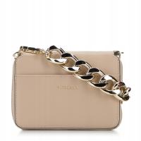 WITTCHEN damska minitorebka skórzana beżowa