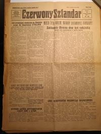 Gazeta Czerwony Sztandar 18 października 1939