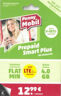 Немецкая SIM-карта Penny Mobile (CONGSTAR) 13 евро