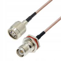Pigtail TNC RP gniazdo / TNC RP wtyk RG316 35cm
