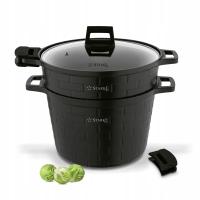 GARNEK DO GOTOWANIA NA PARZE 24CM BRICK STARKE PRO