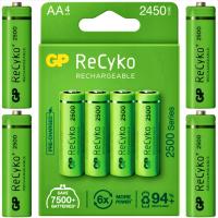 AKUMULATORKI baterie GP Recyko R6 AA 2500mAh x4