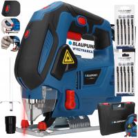 Лобзик 1400 Вт лазерная подсветка регулировка вращения 10 шт. пильные диски