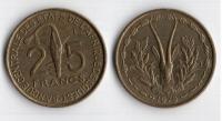 AFRYKA ZACHODNIA 1978 25 FRANCS