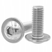 M6x10 ŚRUBA DO OWIEWEK NIERDZEWNA A2 7380F (10)