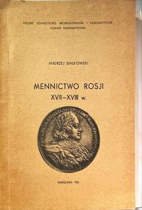 MENNICTWO ROSJI XVII-XVIII W. + CENNIK KATALOG