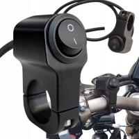 Переключатель включения/выключения мотоцикла универсальный одиночный для руля 22 мм