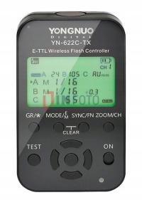Wyzwalacz Yongnuo radiowy YN622C-TX czarny