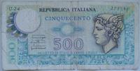 4560. Włochy 500 Lirów 1976