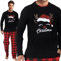 ElegantePrecio piżama męska X-MAS MAN długi rękaw