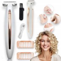 ЭПИЛЯТОР ТРИММЕР БРИТВА ДЛЯ ТЕЛА БИКИНИ НОГ ОБЩИЙ НАБОР ДЛЯ УДАЛЕНИЯ ВОЛОС