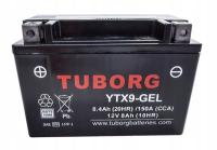 Akumulator GEL Tuborg YTX9-GEL 8Ah 150A żelowy