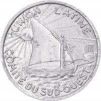 Moneta, Francja, Département de la Garonne, 10 Cen