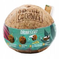 Био кокос с соломинкой 750 г подлинного кокоса
