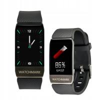 Спортивные умные часы силиконовый ремешок Watchmark