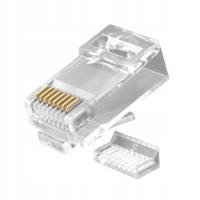 RJ45 UTP Wtyk CAT6A dla AWG23-24 10szt.